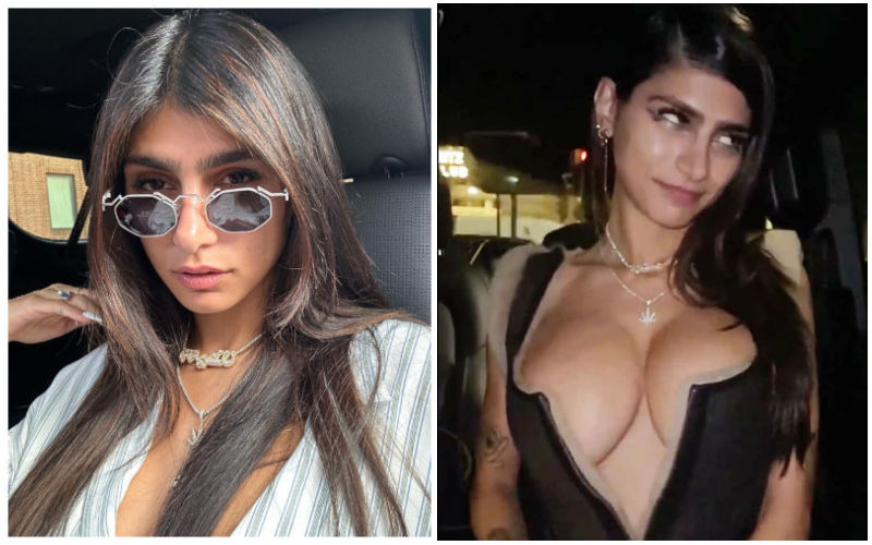 billie harper add mia khalifa with fan photo