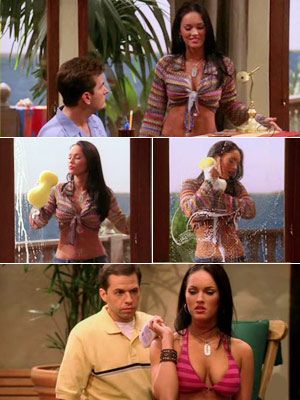 dallas wallace add was megan fox on two and a half men image