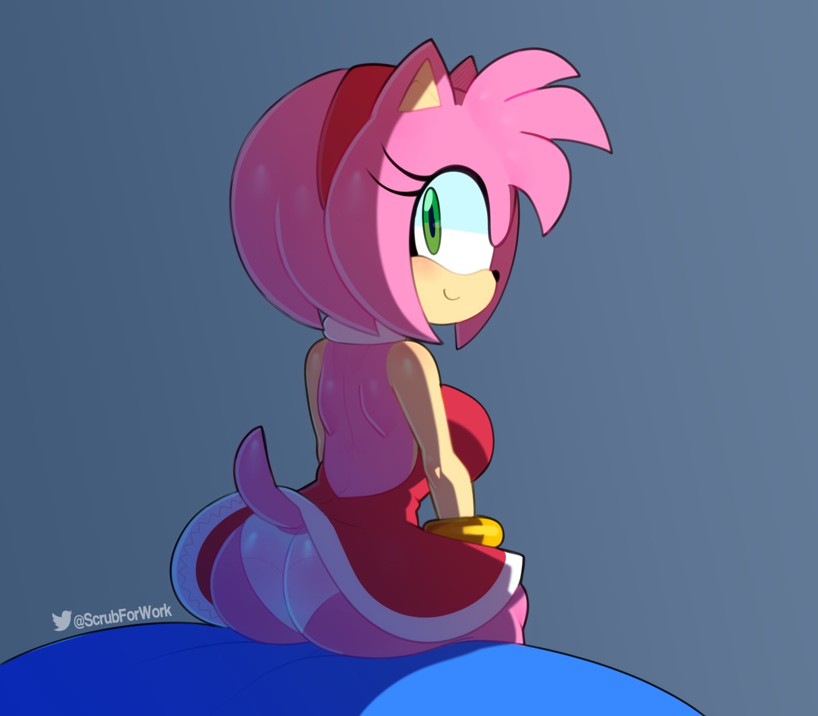 dan hirsh add amy rose butt photo