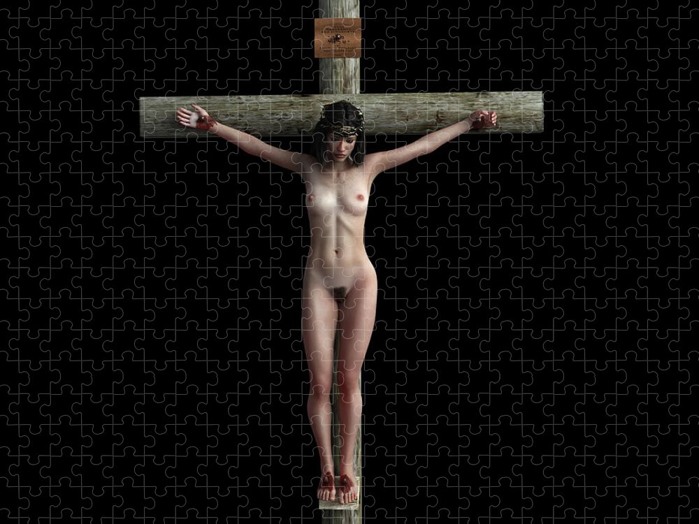 agnes dino add naked women crucified image