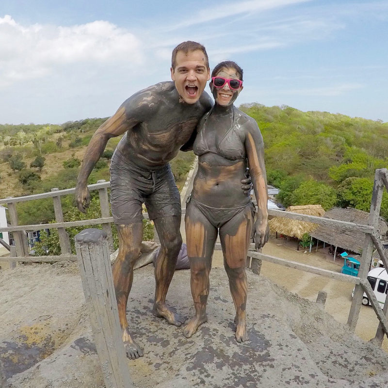 ben greenland add naked mud bath photo